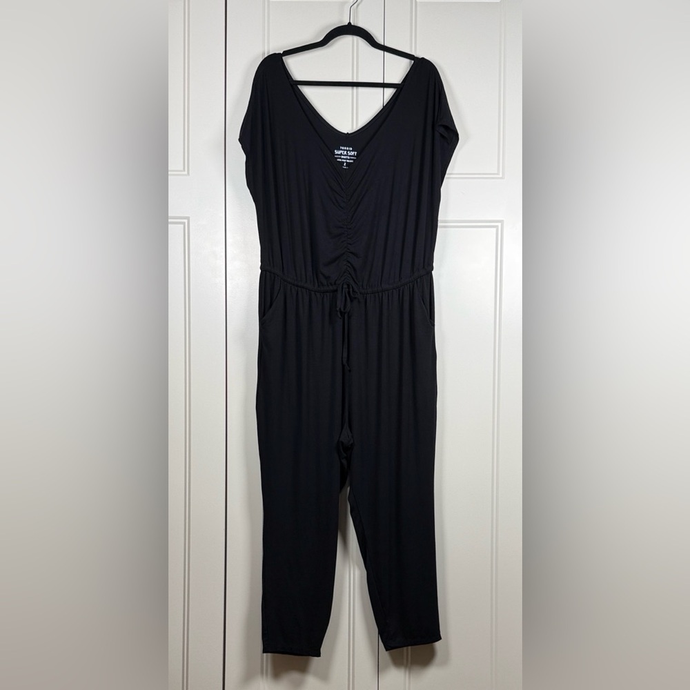 Torrid Black V-Neck Jumpsuit
